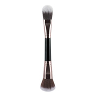 3 PCs Double-ended Makeup Brush Suit Soft Foundation Shading Brush Beauty Tools