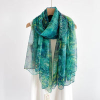 Women's Fashionable All-match Long Printed Anti-DDoS Scarf