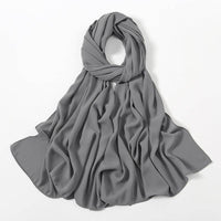 Corner Cathetus All-match Chiffon Headcloth