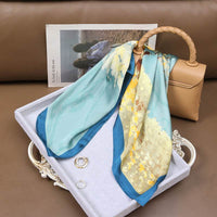 High-grade Korean Style Fashion Business Vintage Printed Scarf For Women