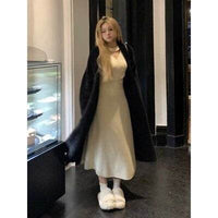 Soft Glutinous Sweater Coat For Women Autumn And Winter Thickening Pure Desire