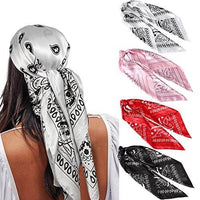 Square Printing Real Silk Scarf