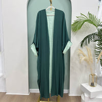 Dubai Turkey Double-sided Wearable Cardigan Robe