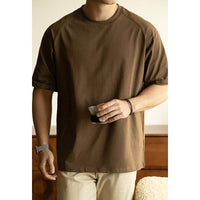 Antibacterial Sun Protection Raglan Sleeve Profile Loose T-shirt Men