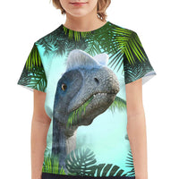 Summer Dinosaur Full Print Boy's T-shirt