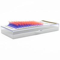 Single Colored Eyelashes Two-tone Gradient 007 Purple