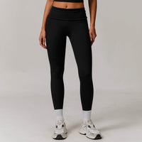 Waist Turning Head Tight High Waist Yoga Pants Hip Lifting All-match