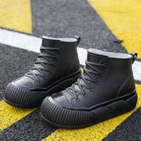 Rain Student Outer Wear Fashion Casual Short Tube Rubber Boots
