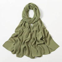 Corner Cathetus All-match Chiffon Headcloth