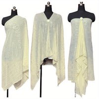 Gorgeous Tinfoil Gold Shawl Multifunctional Scarf