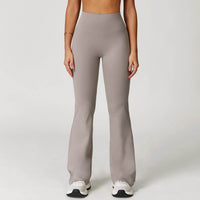 Nude Feel Casual Flared Pants Wide Leg Slimming Women