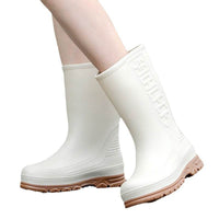Fashion Middle Women's Non-slip Rain Boots