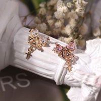 Bow Zircon Nail Ornament Zircon
