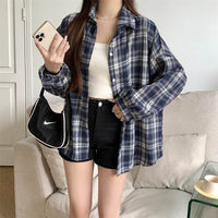 Idle Style All-match Lantern Long Sleeve Shirt Coat