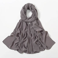Corner Cathetus All-match Chiffon Headcloth