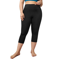 Pocket Plus Size Cropped Yoga Pants Tight