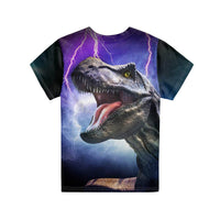 Summer Dinosaur Full Print Boy's T-shirt