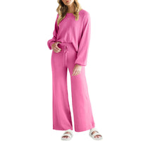 Casual Slimming Long-sleeved Trousers Thin Two-piece Suit