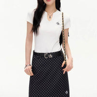 Summer Versatile Casual Short-sleeved Top Women