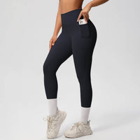 Solid Color Double-sided Brushed Tight Breathable Yoga Pants