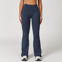 Nude Feel Casual Flared Pants Wide Leg Slimming Women