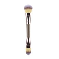 3 PCs Double-ended Makeup Brush Suit Soft Foundation Shading Brush Beauty Tools