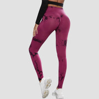 Sports Trousers Skinny Peach Hip Raise High Waist