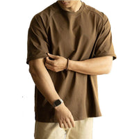 Antibacterial Sun Protection Raglan Sleeve Profile Loose T-shirt Men