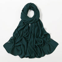 Corner Cathetus All-match Chiffon Headcloth