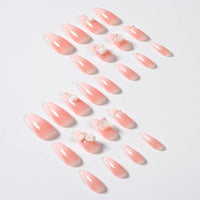 Ice Crystal Multilayer Bow Nail Tip 3 Dstereo Nail Sticker