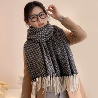 Tassle Fashion Pattern Women's Neck Warmer