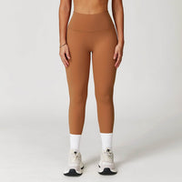 Nude Feel Yoga Trousers High Waist Hip Lift Slim Skinny Pants Women