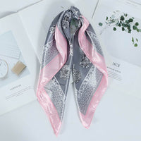 Square Towel Satin Business Work Clothes Small Scarf