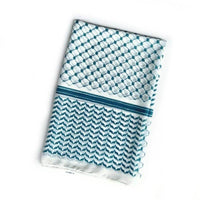 New Chiffon Printed Plaid Scarf Arabic Scarf
