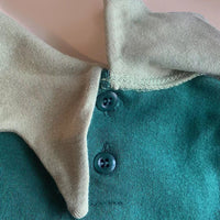 Baby Frog Triangle Bag Fart Romper Two-piece Suit