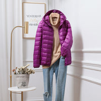 Lightweight Down Jacket Women's Plus-sized Plus Size Ultra-thin