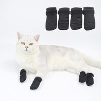 Bath Feeding Medicine Injection Cat Foot Cover Anti-scratch Soft And Warm