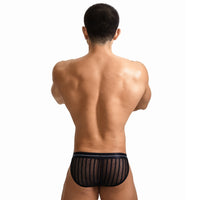 Summer Mesh U Convex Low Waist Breathable Mesh Sexy Panties