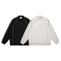 Fashion Outline Line Loose Sweater Men