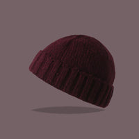 American Knitted Hat Women's All-match Face-looking Little Watermelon Hat Yupi Beanie Hat