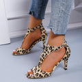 European And American New Fashion Stiletto High Heel Sandals