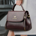 Retro High-end Textured Tote And Shoulder Bag