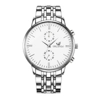 Hot Sun Pattern Steel Watch Men's Quartz Watch