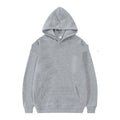 Men's Minimalist Casual Solid Color Hooded Sweatshirt