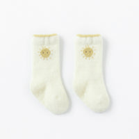Mink Wool Newborn Thickened Baby Medium Tube Socks