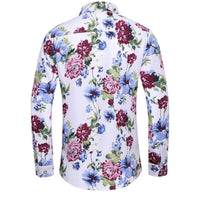 Men's Long-sleeved Shirt Korean Plus Size