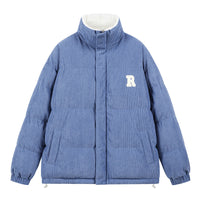 Cashmere Cotton-padded Coat Double-sided Wear Loose Lapel Warm Coat