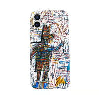 Liquid Silicone Illustration Japanese And Korean Style Female Personality Mobile Phone Case