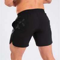 Elastic Thin Training Running  Men's Casual Quick-drying Knee Length Summer Sports Shorts