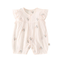 Newborn Short Sleeve Princess Rompers